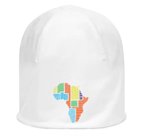 Bonnet slouch extensible blanc coton fin pour éviter la chaleur et soigner son look