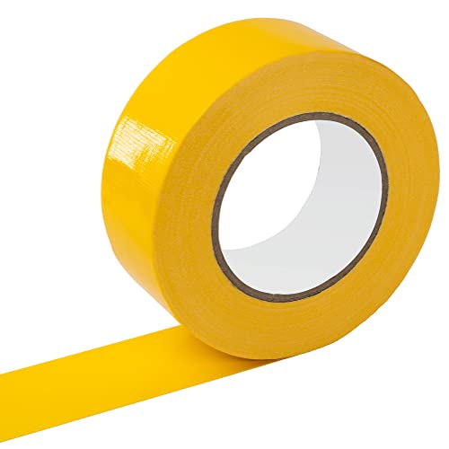 Image of Reniteco Yellow Duct Tape- 2 inches x 45 Yards, Waterproof & All-Weather, No Residue, UV Resistant, Heavy Duty for Car, Home & Outdoor Repairs, 1 Roll