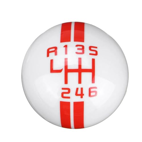Autopartes Para Mustang Para Peugeot Perilla De Cambio De Marchas De 6 Velocidades(White red label)