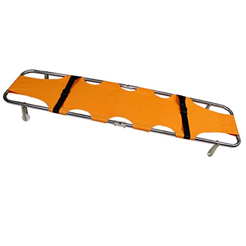 Civière médicale pliable secours incendie évacuation difficile roues