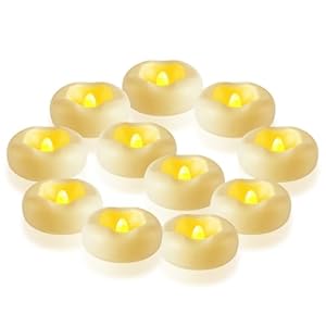 Recitem 12er LED-Schwimmkerzen AHO5310