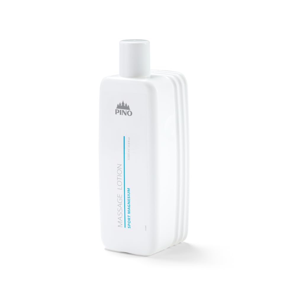 Pino Massagelotion Sport Magnesium 1000 ml – Profi Sportmassage Lotion mit Magnesium, Guarana & Taigawurzel – Für Muskelpflege, Regeneration & Frische – Made in Germany