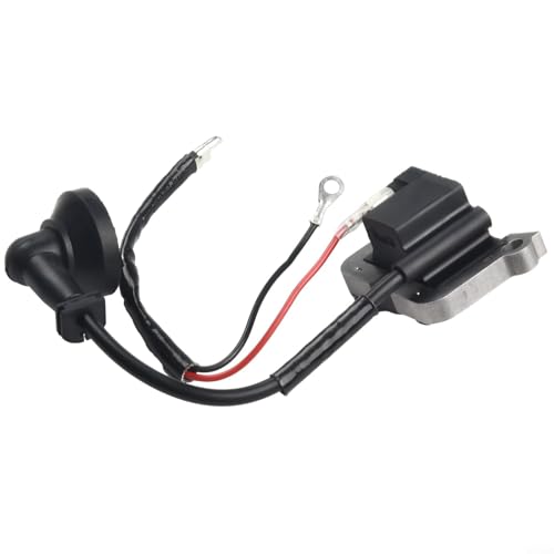 Bobine d'allumage pour tronçonneuses et débroussailleuses, compatible avec les moteurs 2 temps, centre de 52 mm