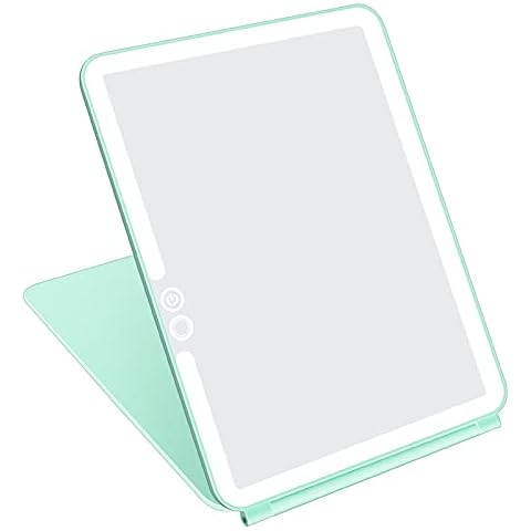 deweisn Lighted Travel Mirror Cover
