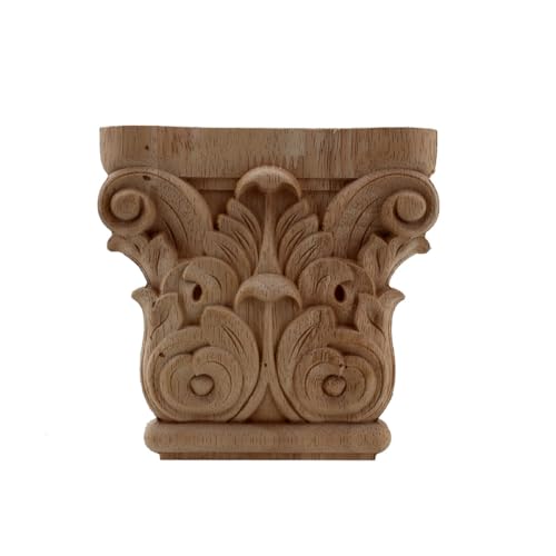 Apliques de madera tallados a mano LVTFCO 20cmX20cm para alta decoración de interiores 3