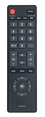 NH303UD Remote Control Replacement Compatible with Emerson TV LE391EM4 LF320EM4A LF391EM4 LF461EM4 32ME403V 29ME403V 24ME403V 32ME303V 24ME405V 32ME304V 28ME304V LF320EM5S LE240EM4 LE320EM4 NH305UD