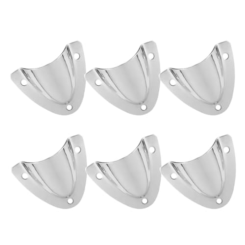 BCOATH Respiradero de Alambre para Barco 6 Cubiertas de Ventilación en Acero Inoxidable Tamaño Grande 54 MM para Uso en Diferentes Accesorios Náuticos y Ambientes Marinos