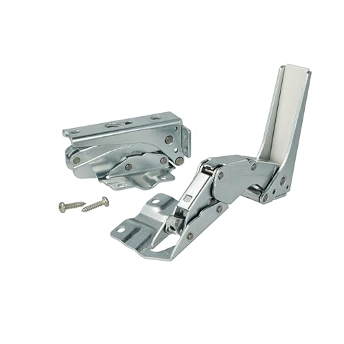vhbw 2x bisagra de puerta compatible con Siemens KI32LVFE0, KI32NA40, KI32LAF30, KI32R440, KI32V440, KI32NA50 nevera - Kit de reparación