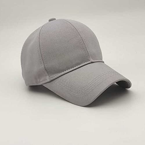 Image of solid plain unisex cotton caps free size adjustable casual look stylish cap