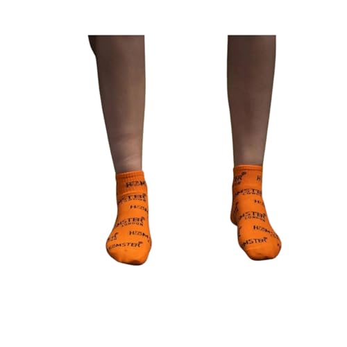 Image of HAMSTER London Multicolored Printed Cotton Socks Combo Pack of 4, Size 7-12 (Free Size)