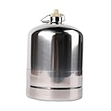 QSTDGVPW Gas Canister Camping Gas Tank Empty Refillable Practical Gas Bottle? Gas Canister for Backpacking Hiking Gas Burner BBQ, 4L
