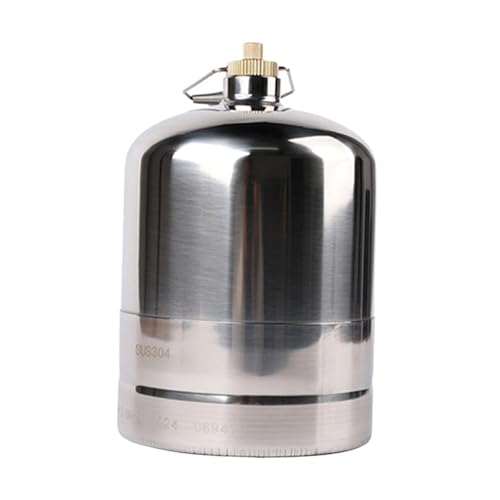 QSTDGVPW Gas Canister Camping Gas Tank Empty Refillable Practical Gas Bottle? Gas Canister for Backpacking Hiking Gas Burner BBQ, 4L