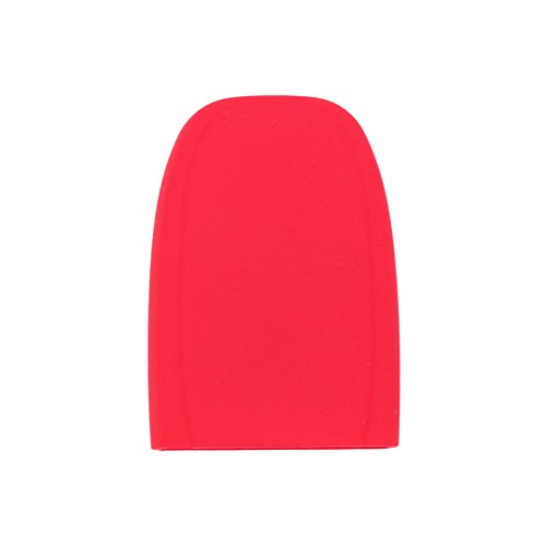 BROVACS Silicone Cover Protector Case Holder Skin Jacket Compatible with AUDI 3 Button Smart Remote Key Fob CV9821 Red - Image 3