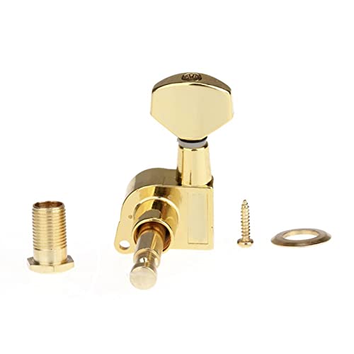 FLFL Chevilles Cordes Guitare 6-in-Line Guitar Tuners Machine Heads Tuning Pegs Keys Set pour Guitare Électrique St, Or - Les Beatles, Paul McCartney, John Lennon, RIngo Starr, George Harrison FLFL Chevilles Cordes Guitare 6-in-Line Guitar Tuners Machine Heads Tuning Pegs Keys Set pour Guitare Électrique St, Or – Image 5
