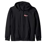 Marist Red Foxes Left Chest Mascot Officially Licensed Zip Hoodie