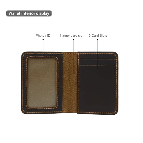 Personalized Men's Wallet with Name and Initial: Custom Wallet Ideal Gift for Dad Husband Grandpa Boyfriend - Birthday Christmas Wedding4