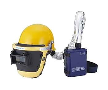 ヘルメットバンド付き視認性抜群☆レグルス 超高速自動遮光面 現場１回使用 ヘルメットバンド付き視認性抜群☆レグルス 超高速自動遮光面