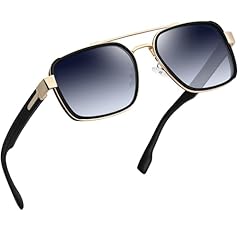 Black Gold Frame Gradual Lens