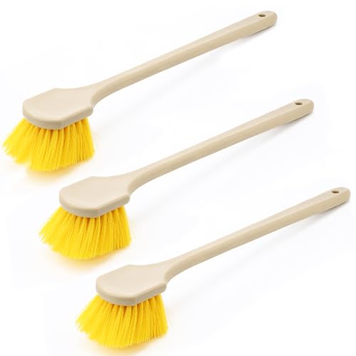 Lounsweer 3 Pack Acid Brushes 20 Inch Professional Scrub Brush