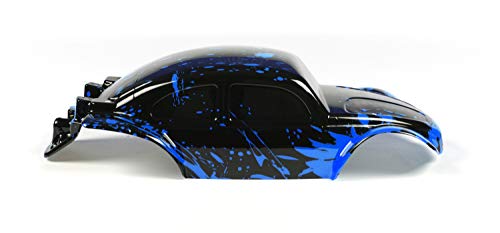 SummitLink Custom Body Muddy Blue Over Black Compatible for 1/10 Slash 4x4 VXL 2WD Slayer RC Car or Truck (Truck not Included) SSB-BB-01