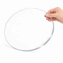 Clear Acrylic Circle 1/4 Inch, 15 Inch