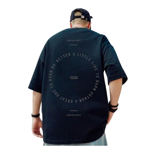 ビッグシルエット バックプリントTシャツ