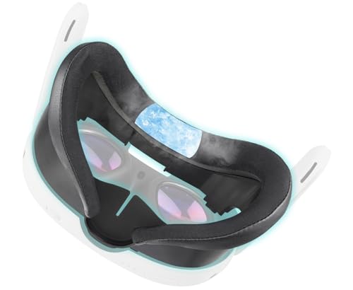 Interface faciale gel rafraîchissant Oculus Quest 3 pour de longues sessions VR