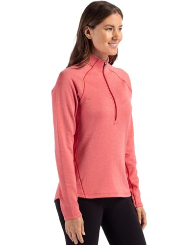 Cutter & Buck Peshastin Eco Fleece Recycled Womens Half Zip Pullover3