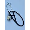 Bell Dual Head Cardiology Stethoscope, Professional Quality, Long Tube, KS-771 Black