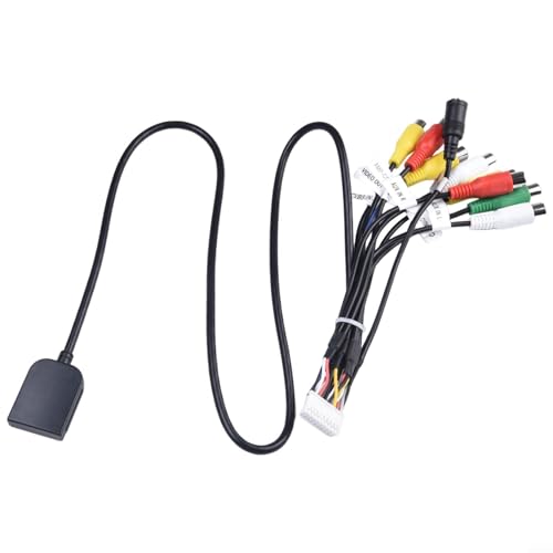 FACAIIO Adattatore per slot per scheda SIM per autoradio multimediale GPS 20 pin video femmina cavo supporto 4G Sim Card connettore