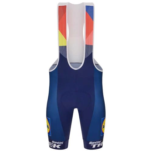 Bib Shorts XL Santini Replica LIDL-Trek 2025 pour cyclisme sur route