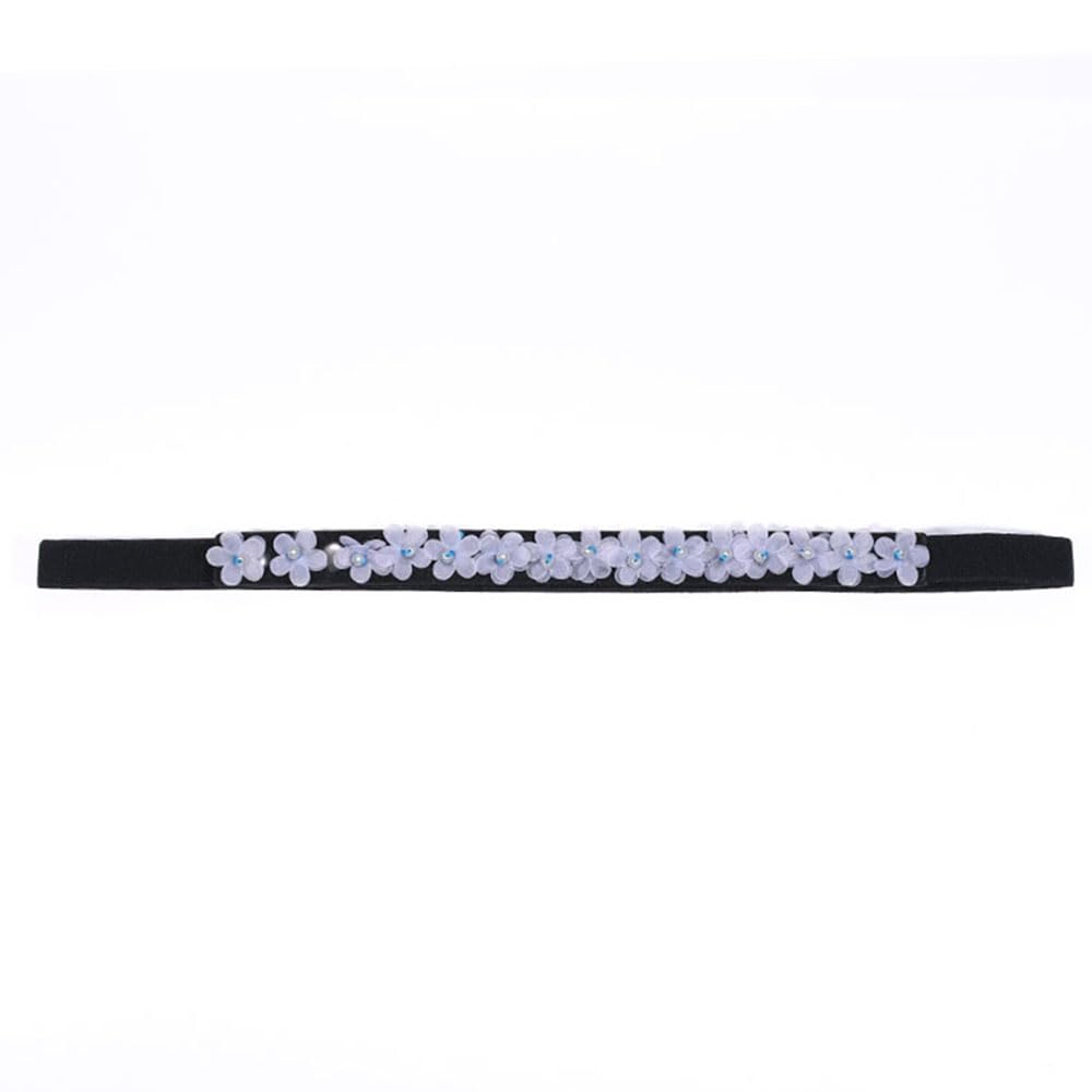 YOU M Womens Very-Fine Stretch Waist Belts Thin Elastic Corset for Wedding Dress Flowers Belts Comfort Plus Size