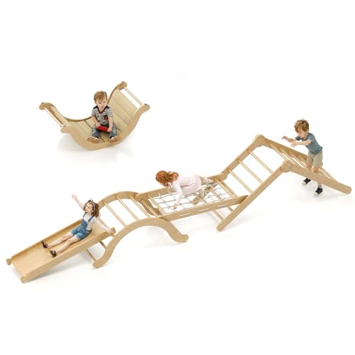 Youyijia 6-in-1 Indoor-Klettergerüst für Kleinkinder,...