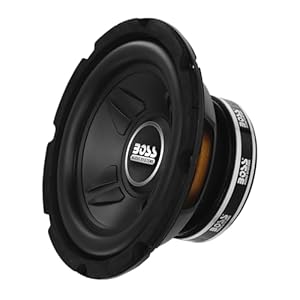 BOSS Audio Systems CXX8 8 Inch Car Subwoofer – 600 Watts Maximum Power, Single 4 Ohm Voice Coil, Easy Mounting, Sold Individually