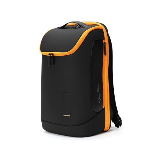 20L Everyday Backpack | Fits 15in Laptop | Water-Resistant Reverse-Coated Polyester | Luggage Sleeve | Hidden Bottle Pocket | 180 Clamshell Opening | Work Daily Commutes | Black (Money Moves Sunray)