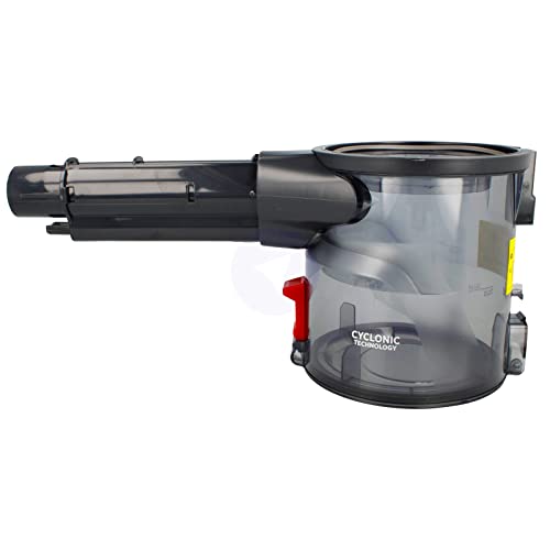 Spares2go Dirt Bin Dust Container for Hoover HFREE HF122 H-FREE 100 0.9L Cyclonic Vacuum Cleaner