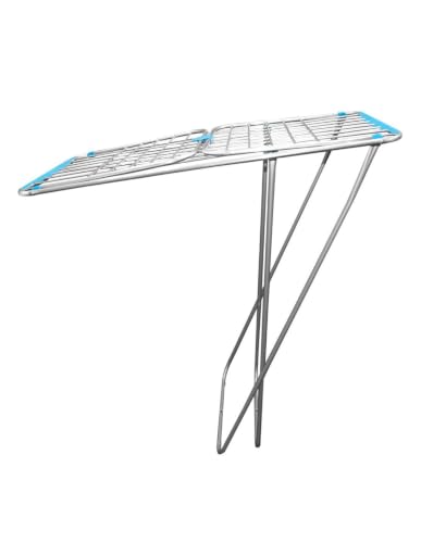 Miniatura 8 de Jardin202 - Tendedero De Aluminio Con Capacidad De 20m Incluye 20 Pinzas Tendal Plegable Con Varillas Gruesas Y Resistente Plata
