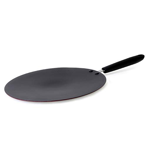 Royalford Rf2013 Non- Stick Tawa - 30 cm Black W 35.8 x H 20.2 x D 3.6 cm Aluminum