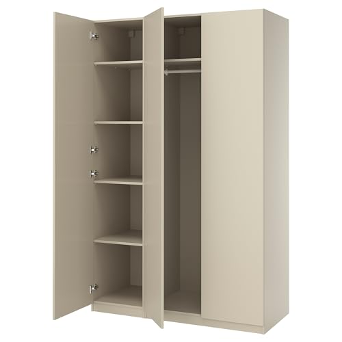 ProTuning PAX/FORSAND Combinación de armario, gris-beige/gris-beige, 150x60x236 cm