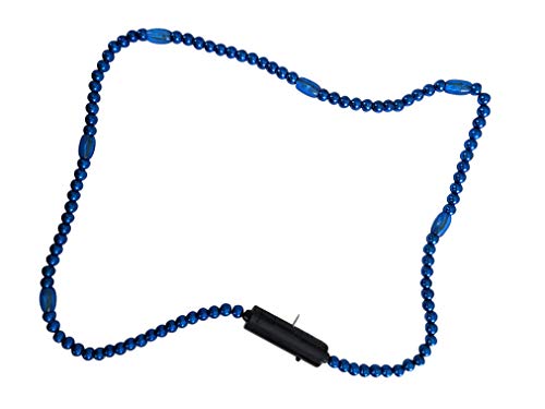 Light Up LED Mardi Gras Beads Necklace (Mardi Gras B) - //coolthings.us
