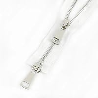 Reißverschluss Mit Offenem Ende 70cm - Doppelschieber Für Jacken Und Mäntel