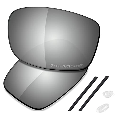 Image of SAUCER Premium Replacement Lenses & Rubber Kits for Oakley Gauge 8 L OO4124 | UV400 Protection, Anti-Scratch, Precise Fit