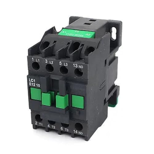 Contactor de CA CJX2-1210 con rele de arranque trifasico monofasico y bobina de 110V