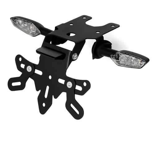 Support de plaque d'immatriculation moto court Yamaha XSR155 smoke