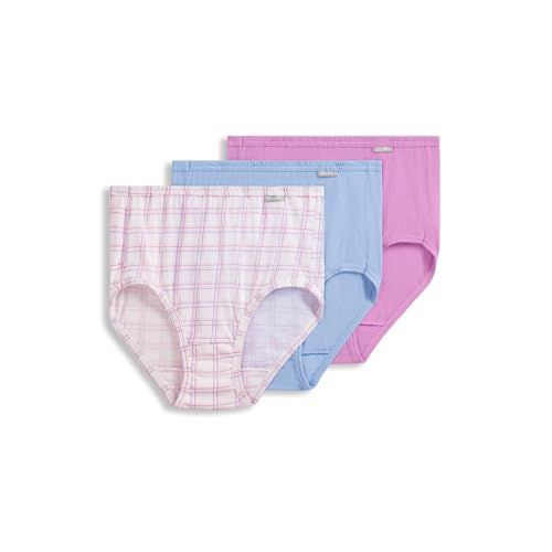Image of Jockey Women's Underwear 100% Cotton Elance Brief - 3 Pack
