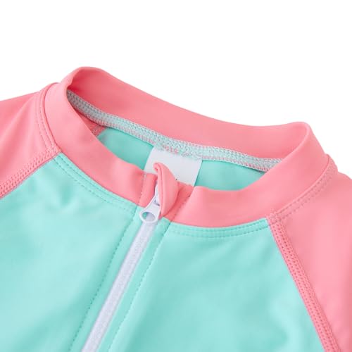 Image of UMELOK Baby Girl One Piece Swimsuit Infant Rash Guard Bathing Suit