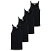 Produktbild Schiesser - Original Classics Feinripp - Unterhemd/Tanktop - 4er Pack (7 Schwarz)