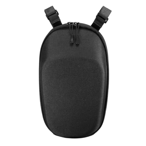 Sacoche de guidon pour vélo en EVA noir mat pour cyclisme urbain