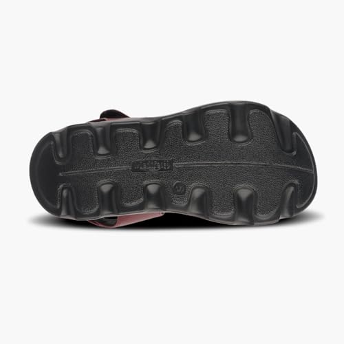 Image of Medifeet Women's Orthopedic Soft Sandals, Black, Comfort Walking Footwear with Adjustable Straps