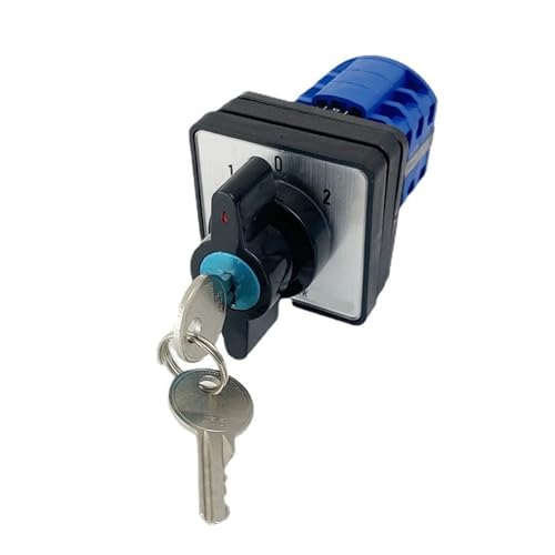 Sélecteur de changement de phase triphasé commutateur rotatif LW28